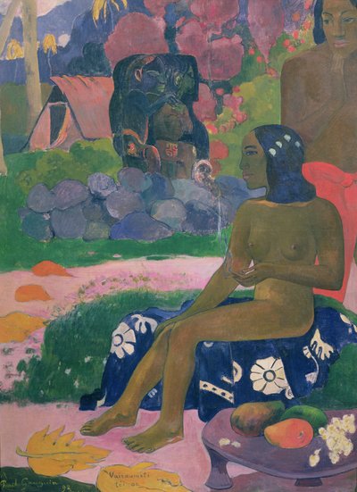 Vairaumati Tei Oa (Haar Naam is Vairaumati), 1892 door Paul Gauguin